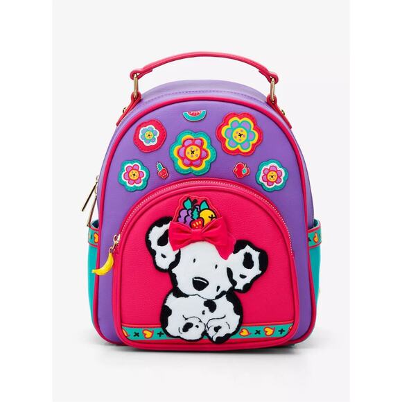 Sanrio Spottie Dottie Floral Color Block Mini Backpack NWT BoxLunch NWT! - Picture 1 of 4